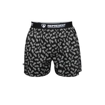 Boxeri negri Represent Exclusive Mike cu imprimeu ananas