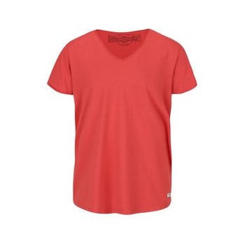 Tricou portocaliu Jack & Jones Wolf cu decolteu en-coeur