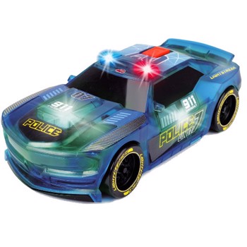 Masina de politie Dickie Toys Lightstreak Police cu sunete si lumini