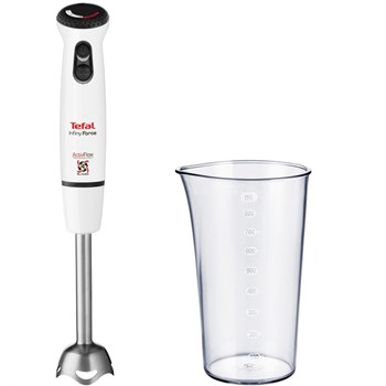 Mixer vertical Tefal Infini Force HB860138, 750 W, 0.8 l, 20 viteze, Alb
