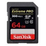Card memorie SanDisk Extreme PRO SDXC 64GB - 300MB/s UHS-II