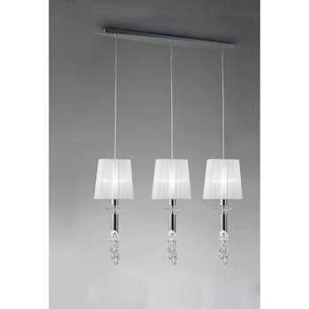 Lustra Mantra M3855 Tiffany Pendant Line Polished Chrome