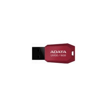 Memorie USB ADATA UV100, 16GB, USB 2.0, Rosu