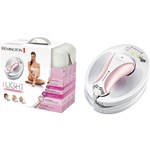 Epilator cu lumina intens pulsata i-Light Prestige pentru fata si corp, Alb/Roz