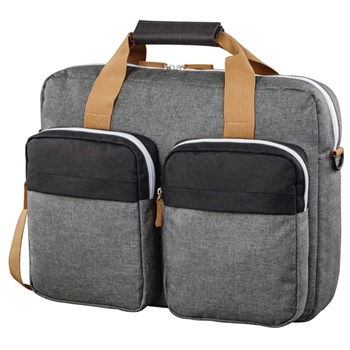 Geanta laptop HAMA Florence II 101569, 15.6", gri-negru
