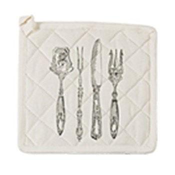 Suport oala fierbinte Aquanova Cucina 20x20cm 100% bbc, ivory