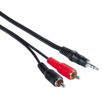 Cablu audio RCA - Jack 3.5mm HAMA 4343, 5m