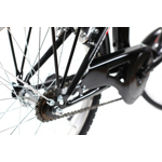 Bicicleta pliabila Dhs 2092 negru 20 inch