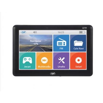 Sistem de navigatie portabil PNI L510 ecran 5 inch 800 MHz 256M DDR2 8GB memorie interna FM transmitter fara harta