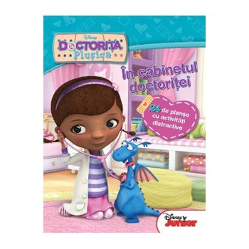 Doctorita Plusica - In cabinetul doctoritei - 24 de planse cu activitati distractive