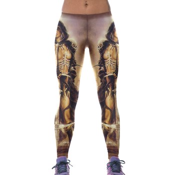 CL526 Colanti sport tip leggings, cu model Barbarian Princess