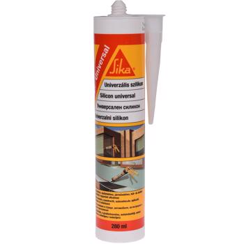 Silicon, transparent, Sikasil Universal, interior / exterior, 280 ml