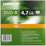 Omega DVD-R 4.7GB 16x Slim Case 10 Pack