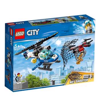 City Sky Police Drone Chase