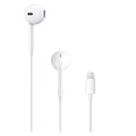 Casti APPLE EarPods MMTN2ZM/A, Cu Fir, In-ear, Microfon, conector Lightning, alb