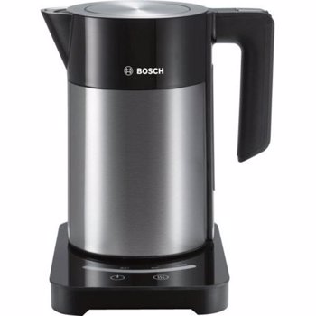 Fierbator apa BOSCH TWK7203, 1.7l, 2200W, argintiu-negru