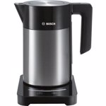 Fierbator apa BOSCH TWK7203, 1.7l, 2200W, argintiu-negru