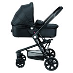 Carucior 2 in 1 Black Cabino Pram
