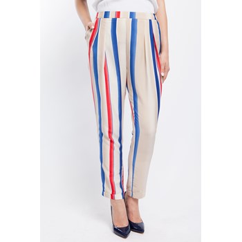 Pantaloni casual dama Lashez multicolor