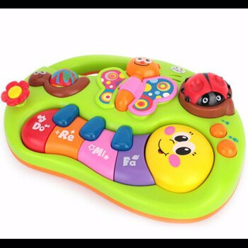 Jucarie Mappy Toys Pianul fermecat, cu lumini si sunete