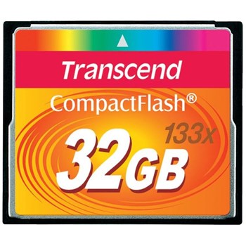 Card memorie Transcend, Compact Flash, 32GB, High Speed 133x