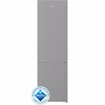 Combina frigorifica Arctic AK60406NFMT++, 362 l, Clasa A++, Full No Frost, Fast Freeze XL Zone, Fresh Max 0°C, H 203, Metal Look