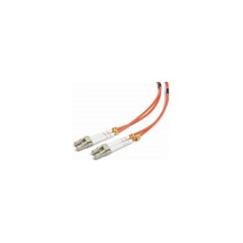 Cablu fibra optica Gembird, duplex multimode, conectori LC-LC, bulk, 5m