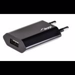 Incarcator Akyga USB, 240V 1000mA 1 si USB, negru