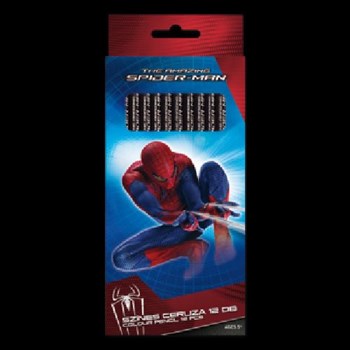 Creioane colorate 12 buc/set,Spiderman