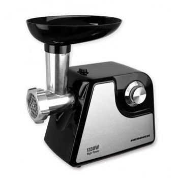 Masina de tocat carne Heinner MG-1330BKIX, 1330 W, 1.5 kg/min