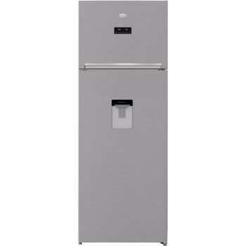 Frigider cu doua usi Beko RDNE535E30DZXB, 471 litri, Clasa A++, Compartiment 0°C, Compresor ProSmart Inverter, Everfresh+, NeoFrost, 193 cm, Argintiu