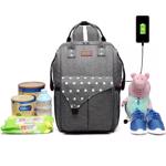 Rucsac multifunctional mamici Baby Gri