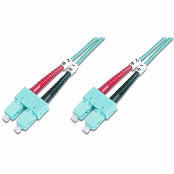 Cablu Fibra Optica ASSMANN ELECTRONIC DK-2522-03/3 SC - SC 3m Turquoise
