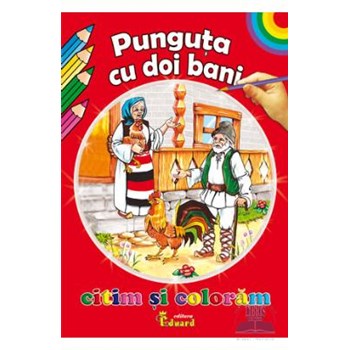 Citim si coloram - Punguta cu doi bani