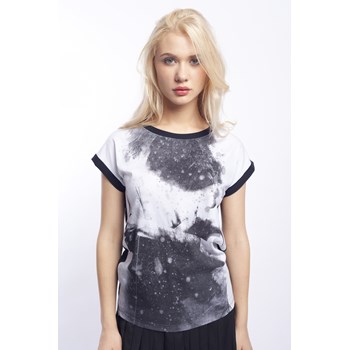 Tricou casual dama Medicine negru-gri