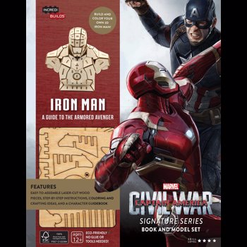 IncrediBuilds - Marvel's Captain America: Civil War: Iron Man Signature Series Book and Model Set