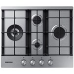 Plita incorporabila pe gaz Samsung NA64H3041BS 4 Arzatoare 60 cm Inox na64h3041bs
