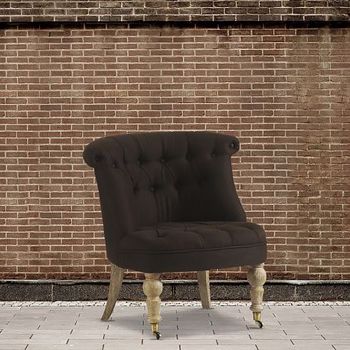 Fotoliu clasic Dialma Brown maro