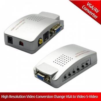 Convertor VGA la S-Video si compozit video RCA 028-046