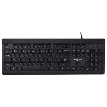 Tastatura cu fir MYRIA MY8518, USB, negru