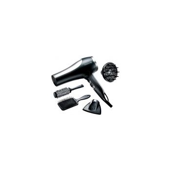 Set uscator de par REMINGTON Pro 2100, 2100W, 2 viteze, 3 trepte temperatura, negru