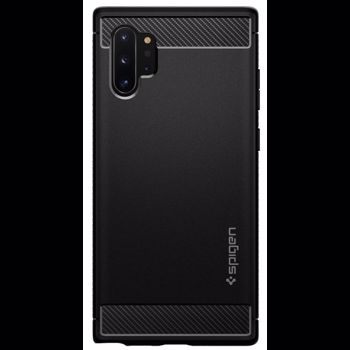 Husa Samsung Galaxy Note 10 Plus Spigen Rugged Armor Black
