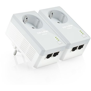 PowerLine KIT TP-Link, 500Mbps, 2 porturi 10/100Mbps, power socket