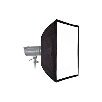 Softbox 60x60 Velcro + Conector metalic universal