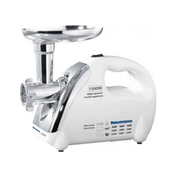 Masina de tocat Naumann NM-120 1500W 1.5kg-min Functie revers Alb masina de tocat carne naumann nm-120