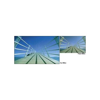 Filtru Cokin Z123S Gradual Blue B2 - Soft