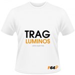 Tricou Trag luminos Alb - XXL