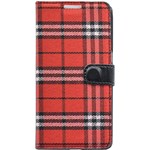 Husa Book Tellur Samsung S7 Rosu-Negru tll184071