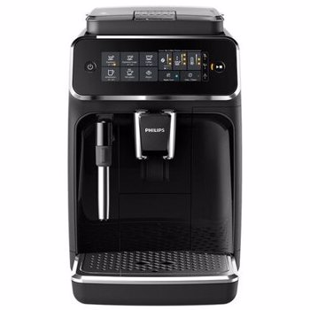 Espressor automat EP3221/40, sistem de spumare a laptelui, 4 bauturi, filtru AquaClean, rasnita ceramica, optiune cafea macinata, ecran tactil, Negru
