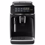 Espressor automat Philips EP3221/40, sistem de spumare a laptelui, 4 bauturi, filtru AquaClean, rasnita ceramica, optiune cafea macinata, ecran tactil, Negru